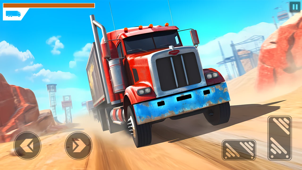Monster Truck Stunt Derby Game screenshot