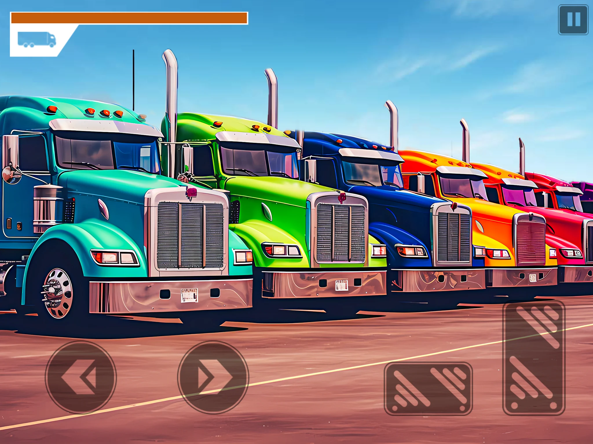 Monster Truck Stunt Derby Game screenshot