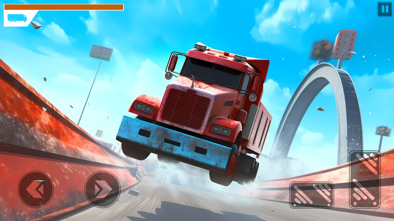 Monster Truck Stunt Derby Game screenshot