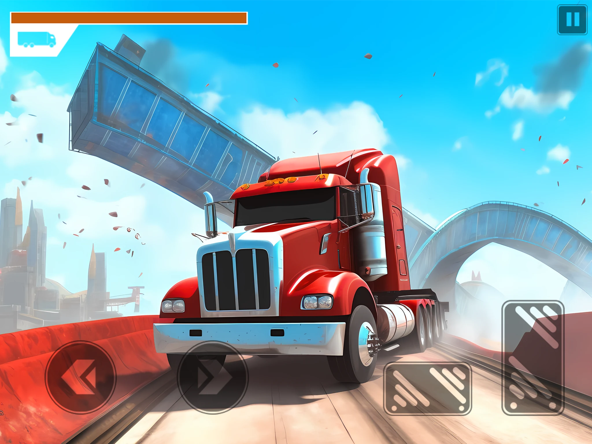 Monster Truck Stunt Derby Game screenshot