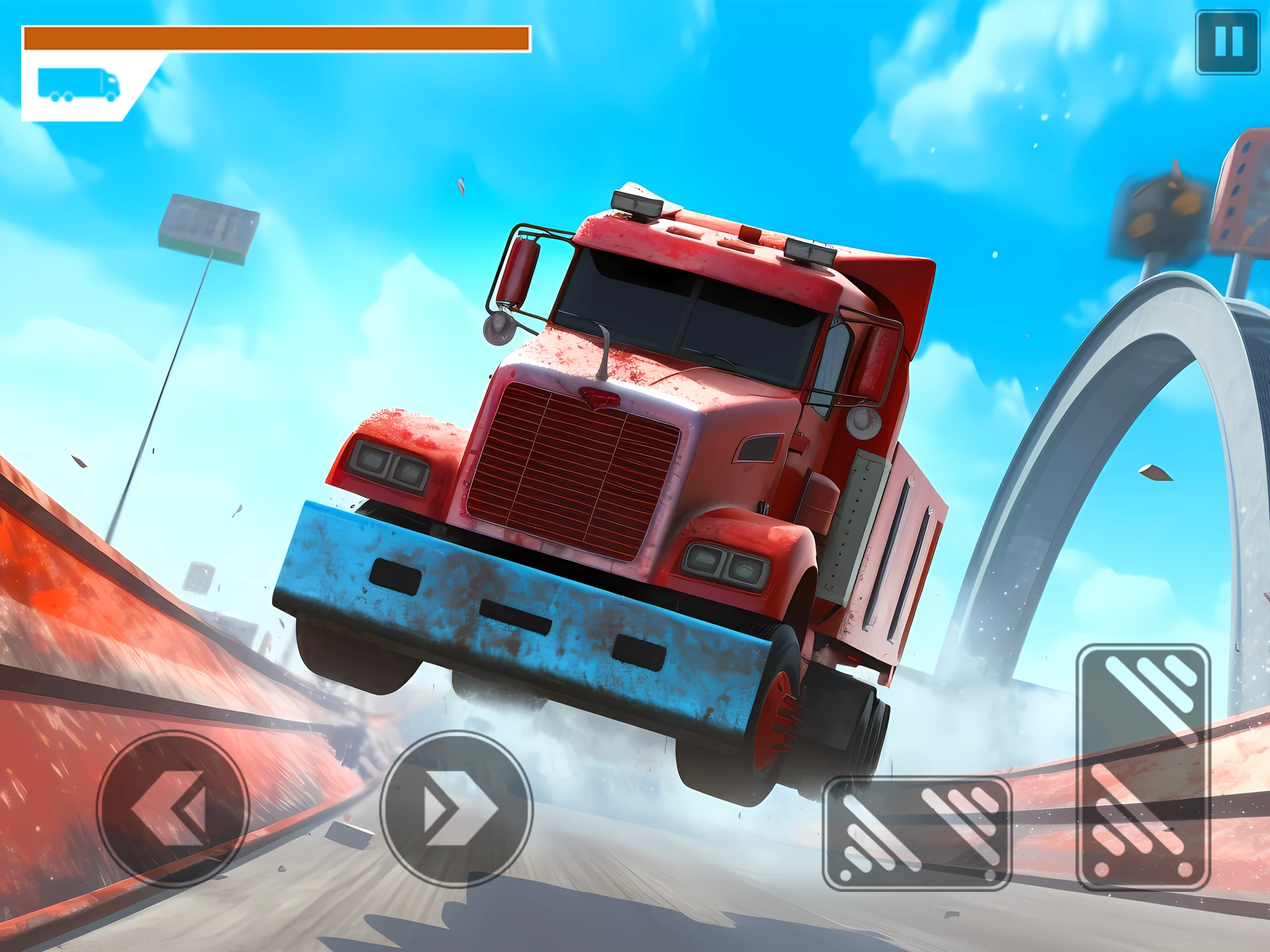 Monster Truck Stunt Derby Game screenshot